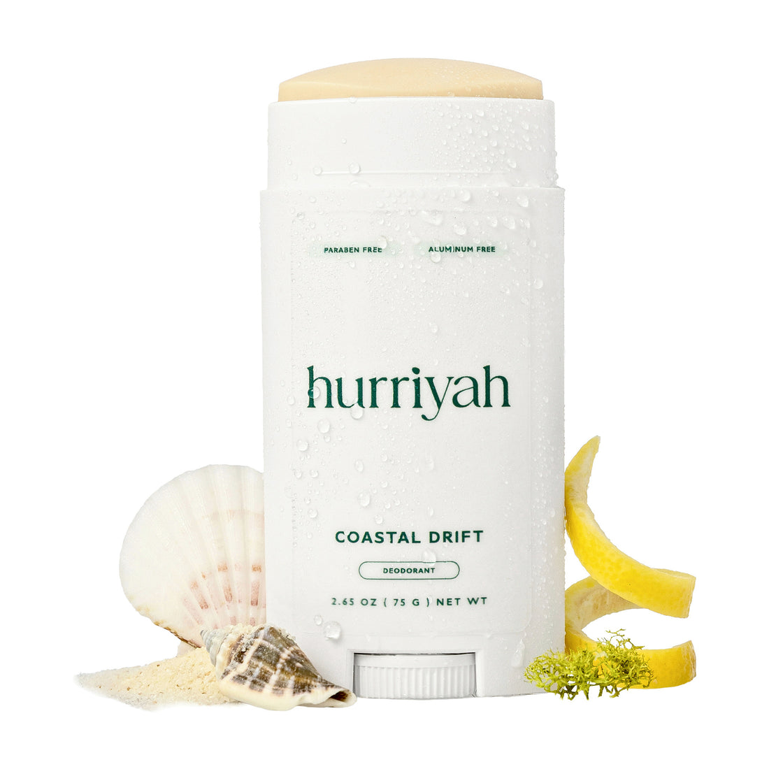 Coastal Drift aluminum-free natural deodorant stick