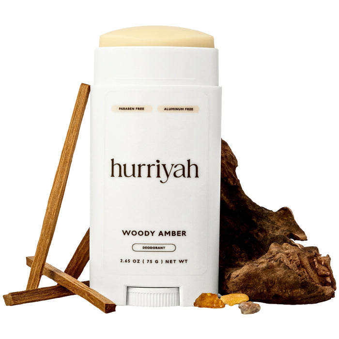 Woody Amber — Aluminum-Free Deodorant for Sensitive Skin