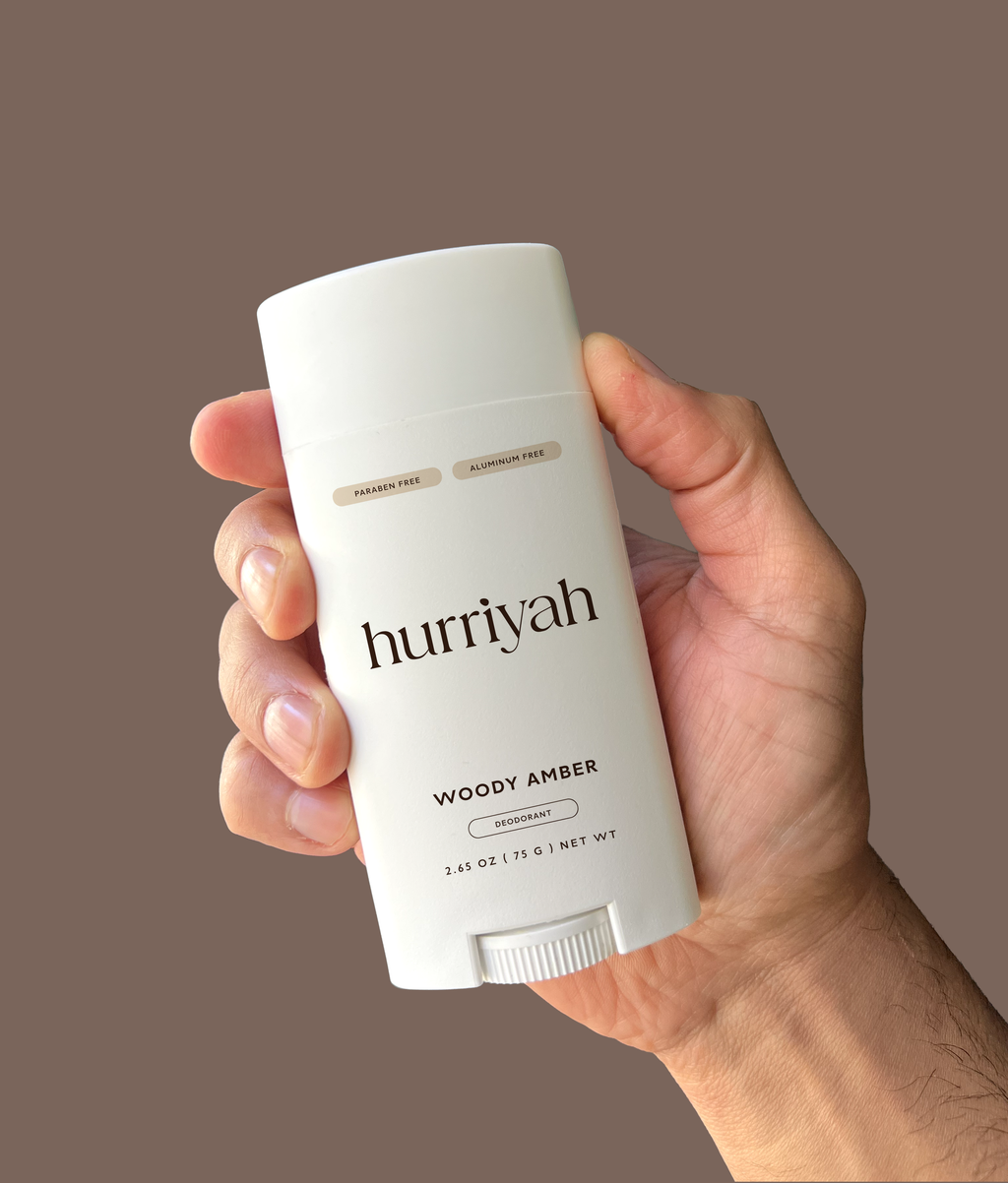Natural Aluminum-Free Deodorant – Woody Amber | Hurriyah